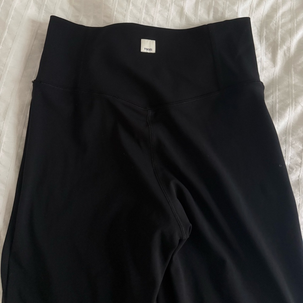 Vuori Black Wide Leg Pants